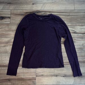 purple long sleeve